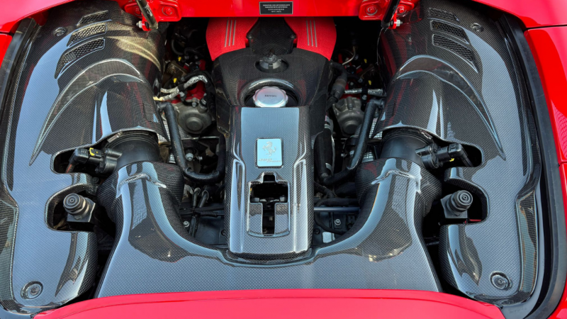 Photo of Capristo Airbox & Lock Cover (Carbon) for the Ferrari 488 GTB/Spider - Image 2